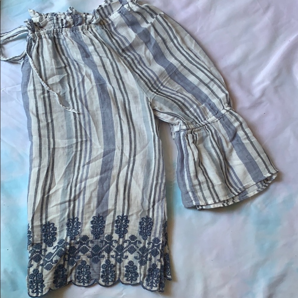 Western bell sleeved shirt